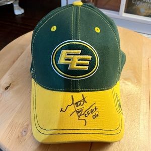 MENS EDMONTON ESKIMOS Autographed HAT 🧢
